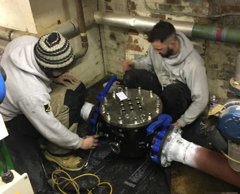 Raunds Manor School – Install 6″ Magna Clean